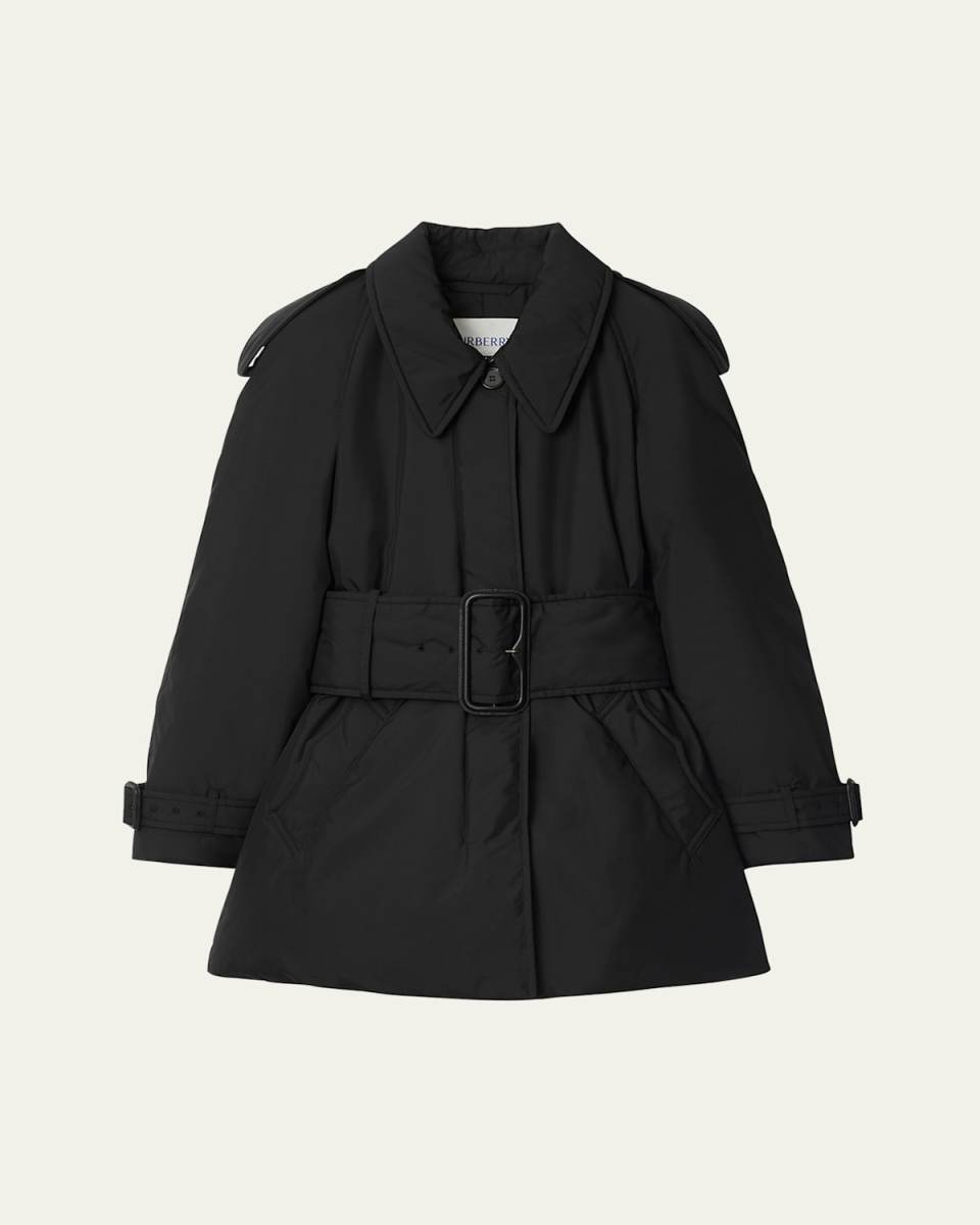 Berryhill Belted Padded Trench Coat